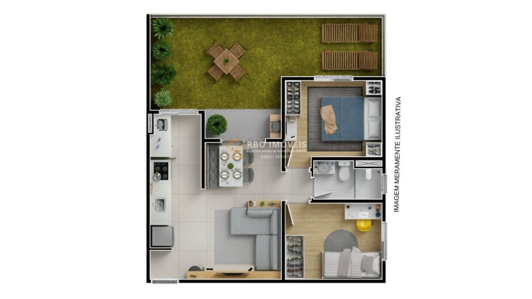 Imagem Apartamento com 2 Quartos à Venda, 45 m² em Jardim Nova Vida - Cotia Imagem Apartamento com 2 Quartos à Venda, 45 m² em Jardim Nova Vida - Cotia