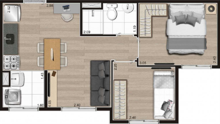 Imagem Imóvel com 2 Quartos à Venda, 35 m² em Vila Nina - São Paulo Imagem Imóvel com 2 Quartos à Venda, 35 m² em Vila Nina - São Paulo