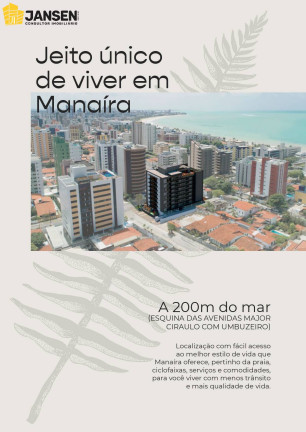 Imagem Apartamento com 1 Quarto à Venda, 36 m² em Manaíra - João Pessoa