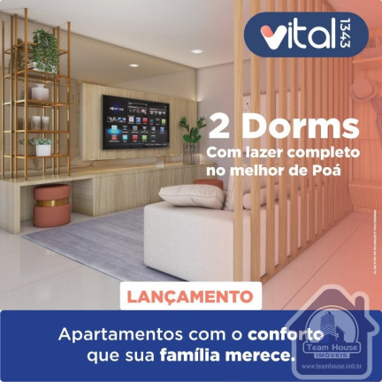 Imagem Apartamento com 2 Quartos à Venda, 49 m² em Jardim áurea - Poá Imagem Apartamento com 2 Quartos à Venda, 49 m² em Jardim áurea - Poá