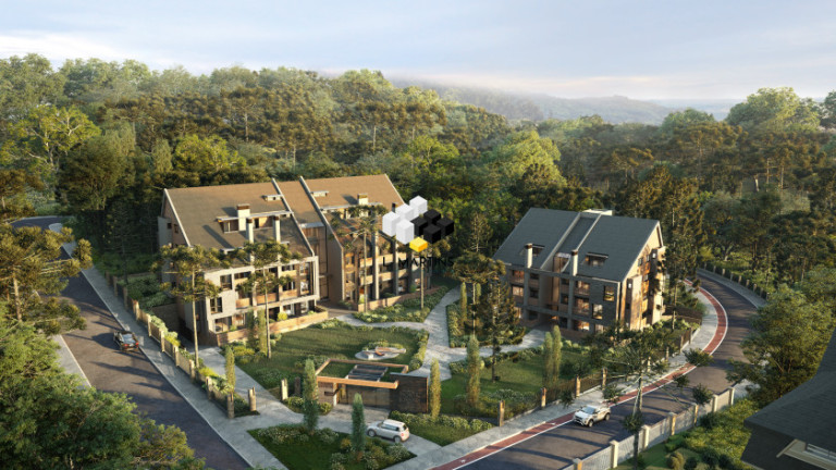 Apartamento com 1 Quarto à Venda, 54 m² em Bavaria - Gramado