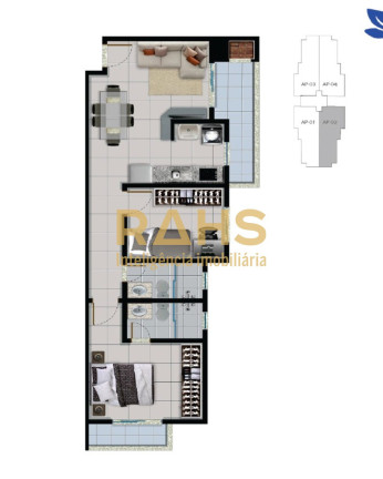 Imagem Apartamento com 2 Quartos à Venda, 58 m² em Costa E Silva - Joinville Imagem Apartamento com 2 Quartos à Venda, 58 m² em Costa E Silva - Joinville