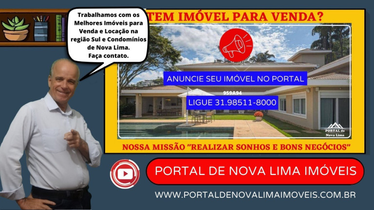 Imagem Terreno à Venda, 2.250 m² em Vale Dos Cristais - Nova Lima