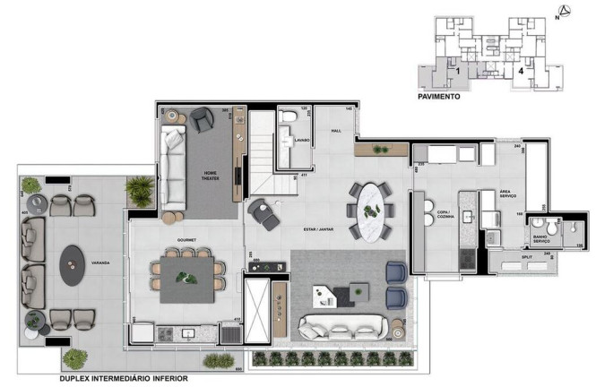 Imagem Apartamento com 3 Quartos à Venda, 252 m² em Cabral - Curitiba Imagem Apartamento com 3 Quartos à Venda, 252 m² em Cabral - Curitiba