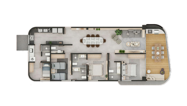 Imagem Apartamento com 3 Quartos à Venda, 128 m² em Camboinha - Cabedelo Imagem Apartamento com 3 Quartos à Venda, 128 m² em Camboinha - Cabedelo