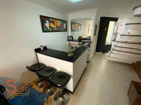 Imagem Sobrado com 3 Quartos à Venda, 130 m² em Vila Linda - Santo André