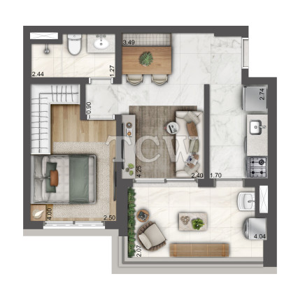 Imagem Apartamento com 1 Quarto à Venda, 25 m² em Paraíso - São Paulo Imagem Apartamento com 1 Quarto à Venda, 25 m² em Paraíso - São Paulo