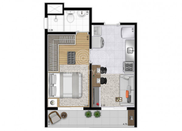 Imagem Apartamento com 1 Quarto à Venda, 32 m² em Vila Ema - São Paulo Imagem Apartamento com 1 Quarto à Venda, 32 m² em Vila Ema - São Paulo