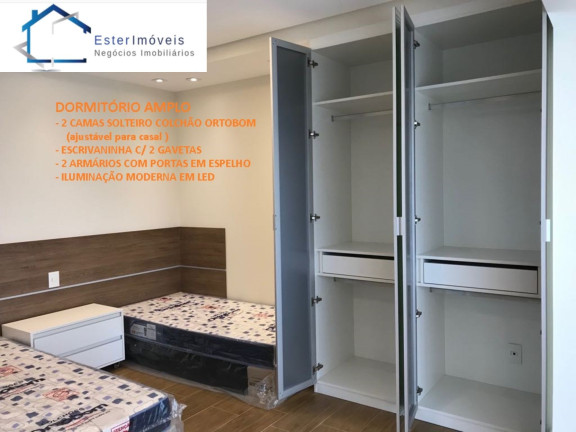 Imagem Apartamento com 1 Quarto para Alugar ou Temporada, 47 m² em Vila Arens I - Jundiaí Imagem Apartamento com 1 Quarto para Alugar ou Temporada, 47 m² em Vila Arens I - Jundiaí