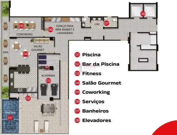 Imagem Apartamento com 2 Quartos à Venda, 45 m² em Coqueiral De Itaparica - Vila Velha