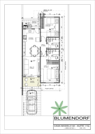 Imagem Casa com 2 Quartos à Venda, 68 m² em Testo Salto - Blumenau