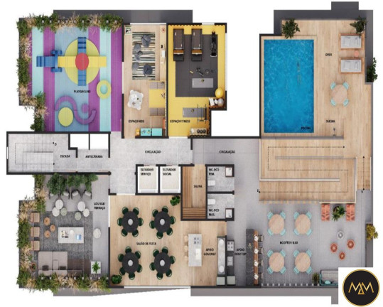 Imagem Apartamento com 2 Quartos à Venda, 57 m² em Manaíra - João Pessoa