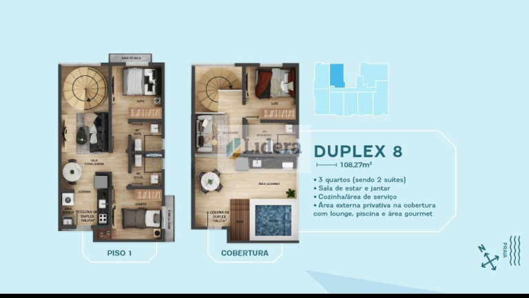 Imagem Apartamento com 2 Quartos à Venda, 50 m² em Intermares - Cabedelo Imagem Apartamento com 2 Quartos à Venda, 50 m² em Intermares - Cabedelo