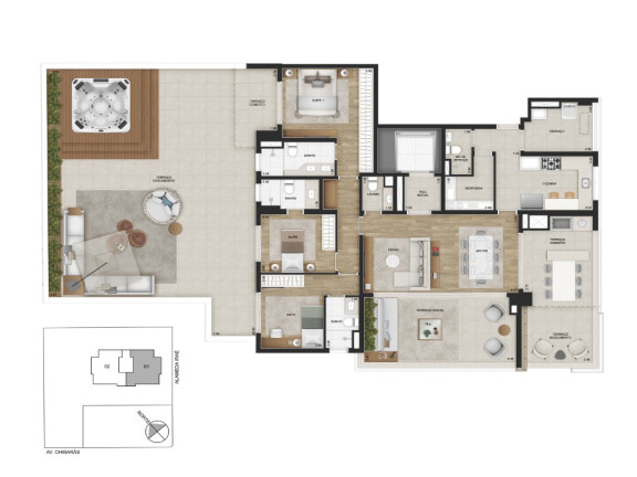Imagem Apartamento com 3 Quartos à Venda, 157 m² em Moema - São Paulo Imagem Apartamento com 3 Quartos à Venda, 157 m² em Moema - São Paulo