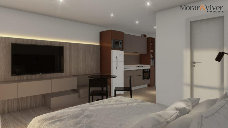 Imagem Apartamento com 1 Quarto à Venda, 32 m² em Cristo Rei - Curitiba Imagem Apartamento com 1 Quarto à Venda, 32 m² em Cristo Rei - Curitiba