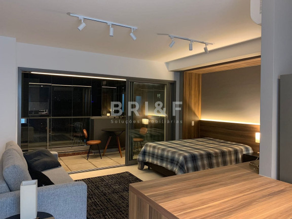 Imagem Apartamento com 1 Quarto para Alugar, 40 m² em Brooklin Paulista - São Paulo Imagem Apartamento com 1 Quarto para Alugar, 40 m² em Brooklin Paulista - São Paulo