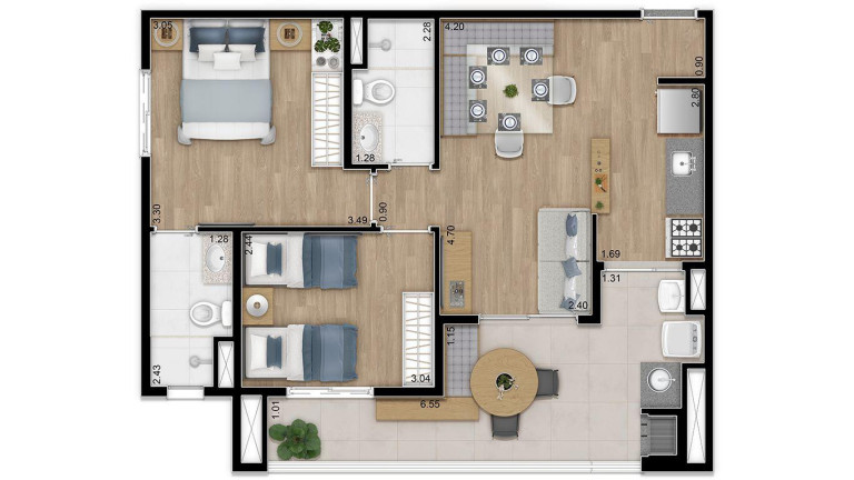 Imagem Apartamento com 2 Quartos à Venda, 64 m² em Alto Da Lapa - São Paulo