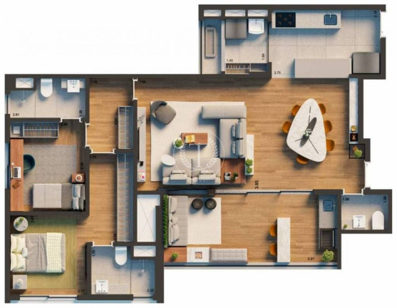Imagem Apartamento com 3 Quartos à Venda, 106 m² em Vila Clementino - São Paulo Imagem Apartamento com 3 Quartos à Venda, 106 m² em Vila Clementino - São Paulo