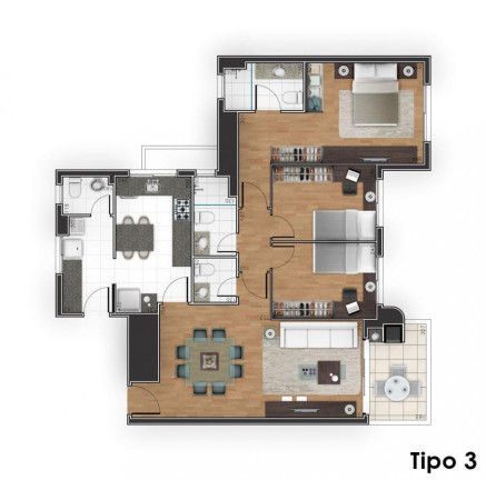 Imagem Apartamento com 3 Quartos à Venda, 173 m² em Juvevê - Curitiba