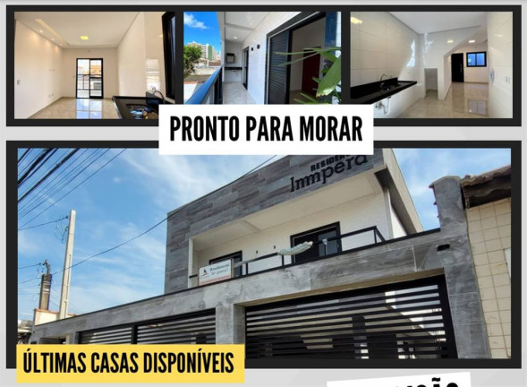 Imagem Casa com 2 Quartos à Venda, 53 m² em Guilhermina - Praia Grande Imagem Casa com 2 Quartos à Venda, 53 m² em Guilhermina - Praia Grande