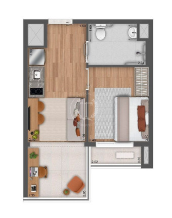 Imagem Apartamento com 1 Quarto à Venda, 32 m² em Pinheiros - São Paulo Imagem Apartamento com 1 Quarto à Venda, 32 m² em Pinheiros - São Paulo