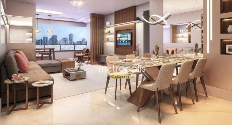 Imagem Apartamento com 3 Quartos à Venda, 135 m² em Vila Assunção - Santo André Imagem Apartamento com 3 Quartos à Venda, 135 m² em Vila Assunção - Santo André