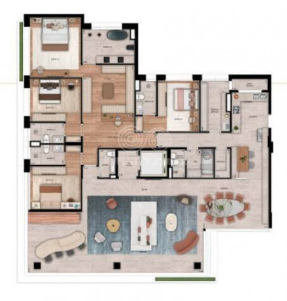 Imagem Apartamento com 4 Quartos à Venda, 301 m² em Ibirapuera - São Paulo Imagem Apartamento com 4 Quartos à Venda, 301 m² em Ibirapuera - São Paulo