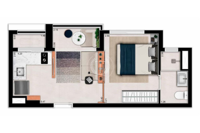 Imagem Apartamento com 1 Quarto à Venda, 29 m² em Santa Cecília - São Paulo