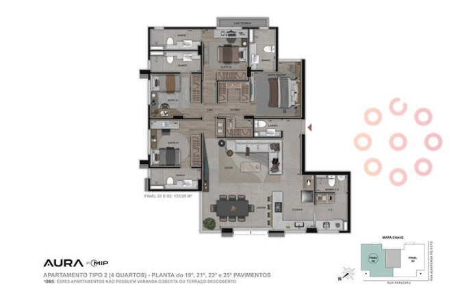 Imagem Apartamento com 4 Quartos à Venda, 185 m² em Santo Agostinho - Belo Horizonte