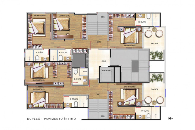 Imagem Apartamento com 3 Quartos à Venda, 173 m² em Sanvitto - Caxias Do Sul Imagem Apartamento com 3 Quartos à Venda, 173 m² em Sanvitto - Caxias Do Sul