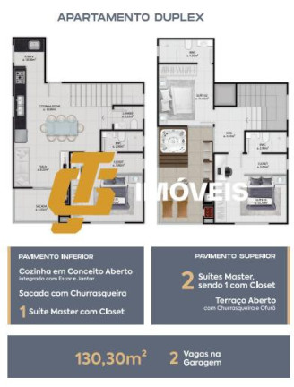 Imagem Apartamento com 2 Quartos à Venda, 70 m² em Tabuleiro - Camboriú Imagem Apartamento com 2 Quartos à Venda, 70 m² em Tabuleiro - Camboriú