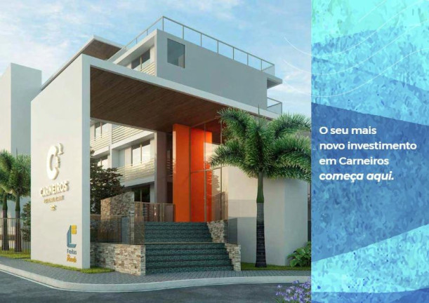 Imagem Apartamento com 1 Quarto à Venda, 28 m² em Praia Dos Carneiros - Tamandaré