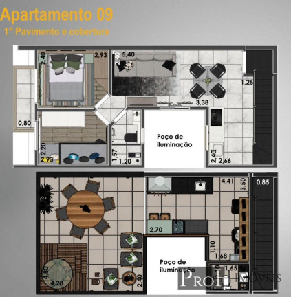 Imagem Apartamento com 2 Quartos à Venda, 90 m² em Santa Maria - Santo André