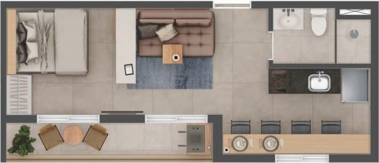 Imagem Studio com 1 Quarto à Venda, 24 m² em Nossa Senhora Do ó - São Paulo Imagem Studio com 1 Quarto à Venda, 24 m² em Nossa Senhora Do ó - São Paulo