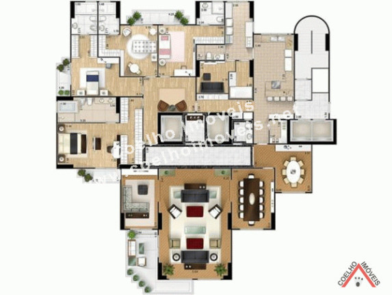 Imagem Apartamento à Venda, 370 m² em Santo Amaro - São Paulo Imagem Apartamento à Venda, 370 m² em Santo Amaro - São Paulo