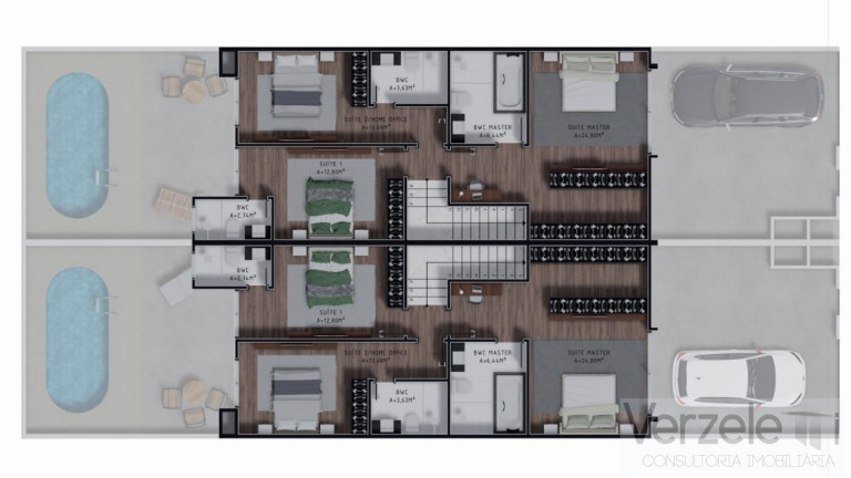 Imagem Imóvel com 3 Quartos à Venda, 115 m² em São Francisco De Assis - Camboriú