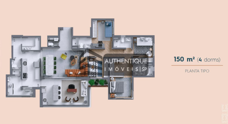 Imagem Apartamento com 3 Quartos à Venda, 150 m² em Perdizes - São Paulo Imagem Apartamento com 3 Quartos à Venda, 150 m² em Perdizes - São Paulo