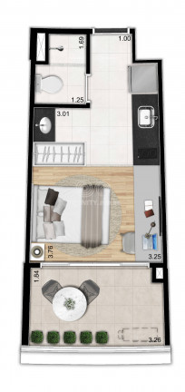 Imagem Apartamento com 1 Quarto à Venda, 25 m² em Vila Madalena - São Paulo Imagem Apartamento com 1 Quarto à Venda, 25 m² em Vila Madalena - São Paulo