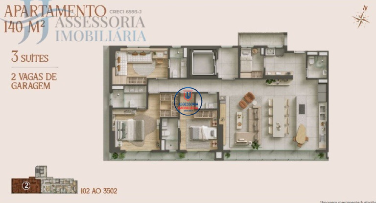 Imagem Apartamento com 4 Quartos para Alugar ou Temporada, 176 m² em Petrópolis - Natal Imagem Apartamento com 4 Quartos para Alugar ou Temporada, 176 m² em Petrópolis - Natal