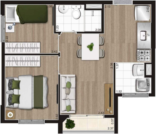Imagem Apartamento com 1 Quarto à Venda, 30 m² em Vila Leopoldina - São Paulo Imagem Apartamento com 1 Quarto à Venda, 30 m² em Vila Leopoldina - São Paulo