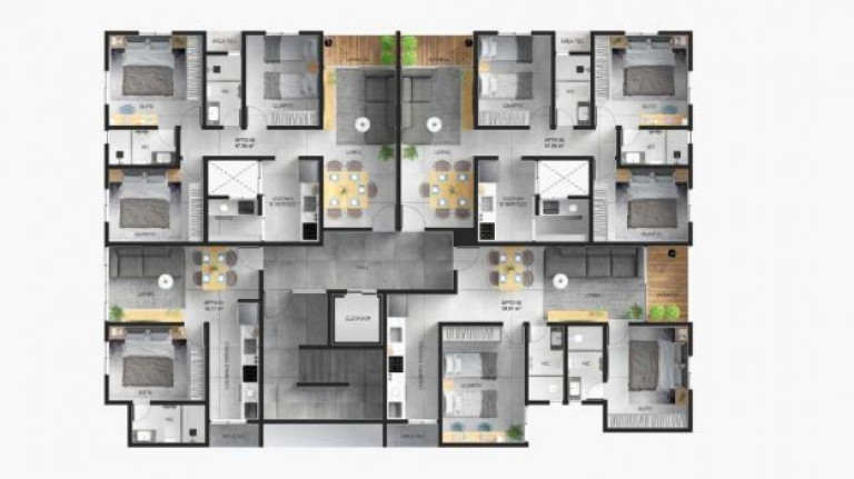 Imagem Apartamento com 1 Quarto à Venda, 38 m² em Bessa - João Pessoa Imagem Apartamento com 1 Quarto à Venda, 38 m² em Bessa - João Pessoa