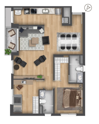 Imagem Apartamento com 2 Quartos à Venda, 64 m² em Petrópolis - Porto Alegre Imagem Apartamento com 2 Quartos à Venda, 64 m² em Petrópolis - Porto Alegre