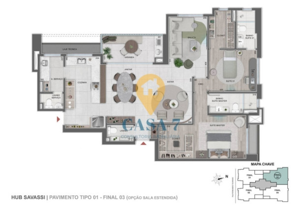 Imagem Apartamento com 3 Quartos à Venda, 115 m² em Savassi - Belo Horizonte