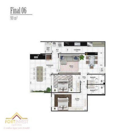 Imagem Imóvel com 2 Quartos à Venda, 90 m² em Caiçara - Praia Grande Imagem Imóvel com 2 Quartos à Venda, 90 m² em Caiçara - Praia Grande