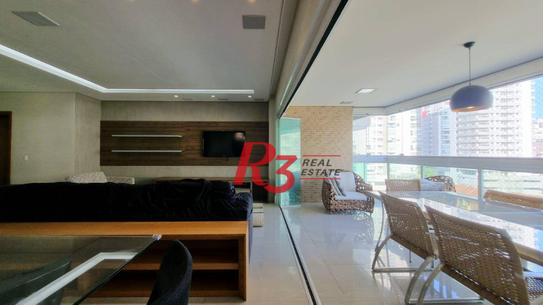 Imagem Apartamento com 3 Quartos para Alugar, 178 m² em Gonzaga - Santos Imagem Apartamento com 3 Quartos para Alugar, 178 m² em Gonzaga - Santos