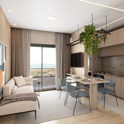Imagem Apartamento com 2 Quartos à Venda, 46 m² em água Verde - Curitiba