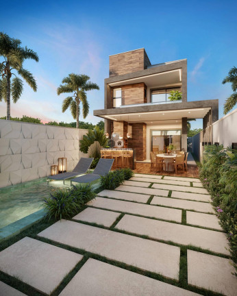 Imagem Casa com 3 Quartos à Venda, 111 m² em Encantada - Eusébio Imagem Casa com 3 Quartos à Venda, 111 m² em Encantada - Eusébio