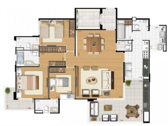 Imagem Imóvel com 4 Quartos à Venda, 177 m² em Campestre - Santo André Imagem Imóvel com 4 Quartos à Venda, 177 m² em Campestre - Santo André