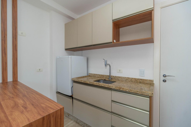 Imagem Apartamento com 1 Quarto para Alugar, 26 m² em Juvevê - Curitiba