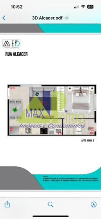 Imagem Apartamento com 2 Quartos à Venda, 46 m² em Vila Granada - São Paulo